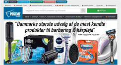 Desktop Screenshot of postmeshave.dk